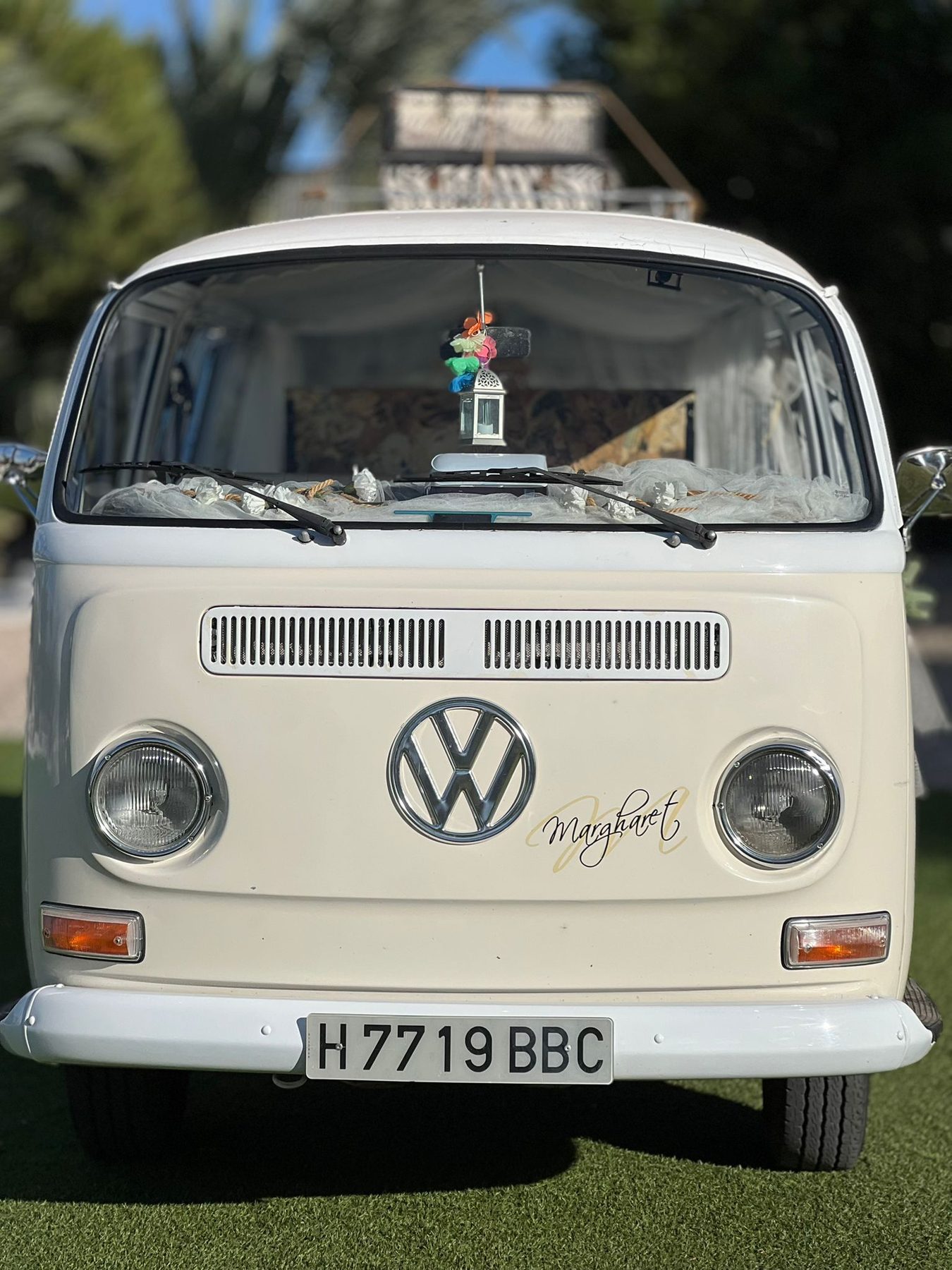 Margharet, furgoneta Volkswagen T2 vintage de 1971